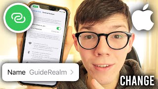 How To Change iPhone Hotspot Name  Full Guide [upl. by Filmer]