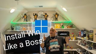 Legion Go Windows Install Like a Boss [upl. by Mayberry717]