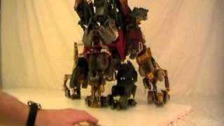 Custom ROTF Devastator Review Part 9 of 10 [upl. by Reifinnej]