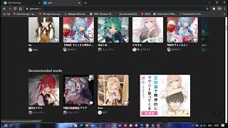 How to download image in Pixiv [upl. by Yenduhc]