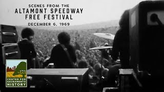 Scenes from the Altamont Free Festival  1969 [upl. by Esiuqcaj]