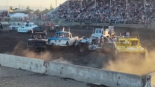 Colusa County Truck Derby DemolitionDerby Crash SendIt [upl. by Narag59]