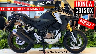 New Honda 150X Adventure 150cc Motorcycle  Better Than Bajaj N125 amp Hero Xpulse 2004v  Full Review [upl. by Meehaf]