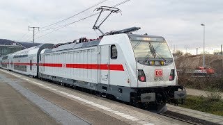 Intercity 2 amp BR 147  nagelneu auf Probe´ in Heidelberg [upl. by Gilli161]