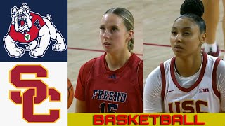 FRESNO STATE vs 5 USC Basketball Game Full Highlights 2024 [upl. by Cima]