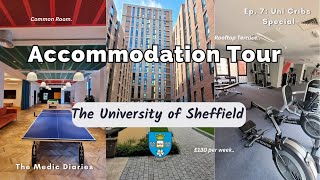 INSANE Sheffield University Accommodation Tour  The Medic Diaries Special [upl. by Nuli]