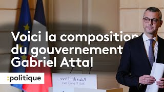 Remaniement  Alexis Kohler annonce le premier gouvernement de Gabriel Attal [upl. by Sibyl]