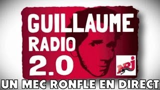 Un mec sendort et se met à ronfler en direct sur NRJ  gros fou rire [upl. by Emse]