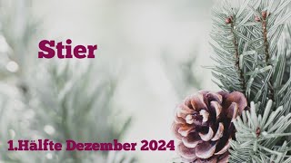 Stier  1Hälfte Dezember 2024  Die Lösung eines Problems [upl. by Irtimid]