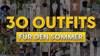 30 Outfits für den Sommer  Stylingtipps für Männer [upl. by Elodie]