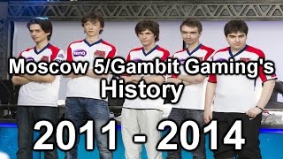 League of Legends  Moscow 5Gambits History [upl. by Ahsinirt]