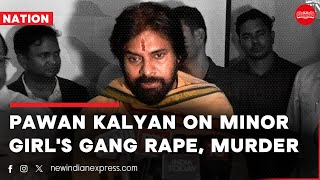 Young minds getting corrupted will be dealt with severely Pawan Kalyan on AP minors rape murder [upl. by Assi]