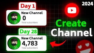 How to Create a YouTube Channel 2024  YouTube Channel Kaise Banaye  YouTube channel kaise banaen [upl. by Deena]