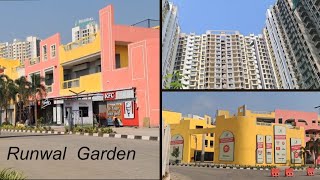 runwal garden  runwal garden dombivli construction update  Runwal garden tour video [upl. by Demodena304]