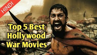 Top 5 Best Hollywood War Movies  In Hindi  Viral Studios [upl. by Gombach163]