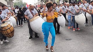 Comparsa Nimba Llamadas por el Día Nacional del Candombe 03122023 [upl. by Oirottiv152]