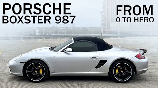 Modifying a Porsche Boxster 987 until it looks modern [upl. by Latoyia]