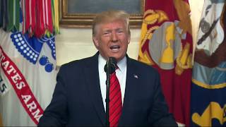 President Trump remarks on the Death of Abu Bakr AlBaghdadi [upl. by Domella]