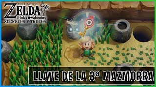 Secretos y Trucos de Zelda Links Awakening 5  Como conseguir la Llave Viscosa Mazmorra 3 [upl. by Airehs]