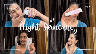 Best Night Skincare For All skin type especially Oily Acne Prone Skin 🧴💯💯  Myself Divya  Skincare [upl. by Ivers]