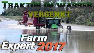 Traktor im Wasser versenktFarm Expert 2017 letsplay [upl. by Knorring]