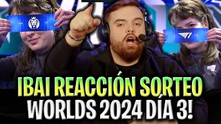 IBAI REACCIONA AL SORTEO DEL MUNDIAL SUIZO 2024 DÍA 3 4 Y 5 SORTEO MUNDIAL SUIZO 2024 [upl. by Elka]