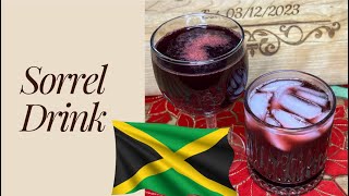 How To Make Jamaican Sorrel Drink [upl. by Noitna]