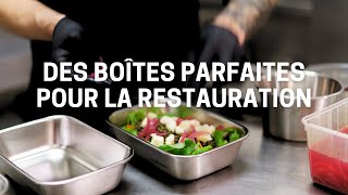 Cuitisan les boîtes en inox conçues pour la restauration [upl. by Miranda]