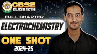 Electrochemistry Detailed Oneshot  PYQ Chapter 2 Class 12 Chemistry CBSE 202425 cbse [upl. by Enairda]