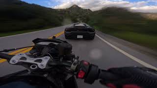 SUPERCARS GET GAPPED BY STREET TRIPLE RS 😰 [upl. by Joo]