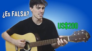 La GUITARRA super ECONÓMICA FENDER  FA125 acústica [upl. by Leonor240]