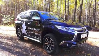 2016 Mitsubishi Pajero Sport Обзор интерьер экстерьер двигатель [upl. by Ydde]