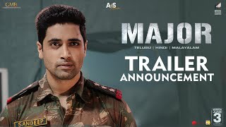 Major Teaser  Trailer Launching 9th May  Sony Pictures Entertainment [upl. by Ssilem]