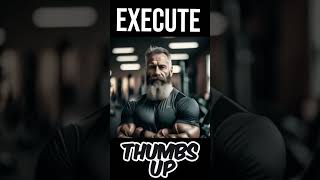 TikTok DescriptionquotStraight talk on pushing past excuses and executing your goals Motivation [upl. by Gnouv]