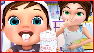 johny johny comiendo todos los dulces Y MÁS CANCIONES Banana Cartoon Español lCanciones Infantiles [upl. by Andrews809]