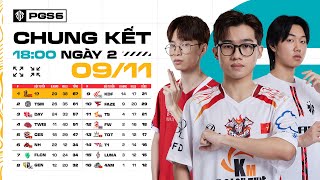 🏆 PGS 6 Chung Kết  Ngày 2 🇻🇳 CES 🇻🇳 TDT TWIS 🇰🇷 T1 🇰🇷 GEN FAZE TSM 🇨🇳 17 🇹🇭 T5 FLCN [upl. by Omocaig291]