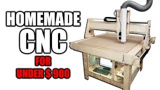 DIY CNC Router for Under 900  Free Plans Available [upl. by Nautna]