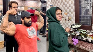 Bimar Hone Ke Baad Workout💪Meri Raat Ki Meal 🤩 Next Competition Kab Or Kaha🤔 [upl. by Mansoor]