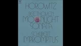 V Horowitz  Piano Sonata Op 27 No 2 Moonlight LV Beethoven 1972 [upl. by Nodnorb]