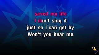 Your Song Saved My Life  U2 KARAOKE [upl. by Theressa74]