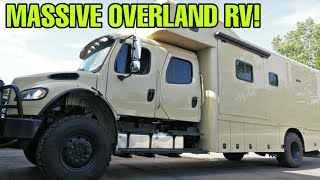 MASSIVE RV 4x4 OffRoad Motorhome Overlanders Dream The Showhauler [upl. by Bond]