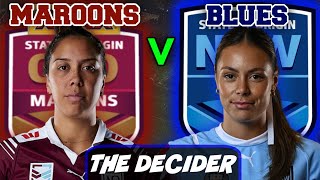 State of Origin 2024  QLD Maroons v NSW Sky Blues  Full Match Replay  Game 3  NRLW [upl. by Kelleher]