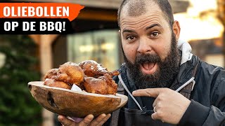 Oliebollen bakken op de BBQ Kan dat  BBQ Recept [upl. by Tobin]