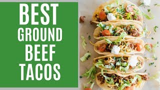 Classic Ground Beef Tacos [upl. by Ahseei141]