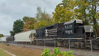 Railfanning NJT and CampD in Hackettstown NJ Ft 4109 [upl. by Liva]