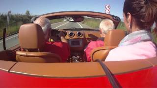 Ferrari California Test Drive em Maranello Roberto amp Sandra [upl. by Haimirej400]