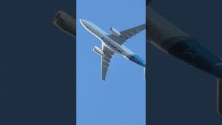 Air Transat flying over [upl. by Adrahc]