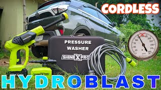 Shinexpro Hydroblast cordless PRESSURE washer  Detailed REVIEW [upl. by Oca]