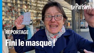 Fin du port obligatoire du masque  « Ça fait du bien de revoir les sourires des gens » [upl. by Aikkan879]