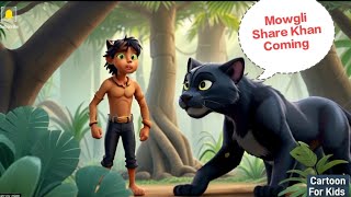 Mowglis Discovery 🐅🐅🐅  Exploring Vibrant Jungle 🐯🐯🐯  Mowgli Tales 🚒🚒talescartoon cartoonvideo [upl. by Salmon116]